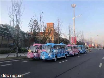  14坐豪华旅游观光车，卡通新款游览观光车